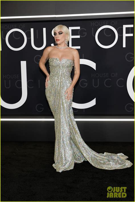 lady gaga gucci red carpet